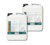 INOX® Nettoyant pour acier inoxydable 2 x 5 l - Nettoyant et polissage pour la cuisine, l'évier et la maison - Entretien très efficace de l'acier inoxydable pour surfaces brillantes