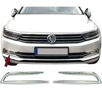 Inox Phares Antibrouillard Cadre Chrome pour VW Passat 3G B8 à partir de 2014