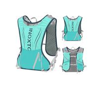 INOXTO Water Sac Vest, Sac à Dos De Course LéGer De 5 litres, Sangle à Poitrine RéGlable, Adapté Au Marathon, à La Randonnée, Au VéLo, à La Route Hors Route Et Aux Femmes (Vert Clair, Règles)