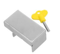 Inoxydable Verrou Sécurité Acier de Coulissante, Fenêtre | Usage Maison, Bloque en Position Semi-ouverte, Fixation Stable, Argenté, pour Fenêtre Coulissante et Moustiquaire