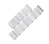 INPETS 12pcs / Set 55quot; Bande LED Fit for Samsung TV UA55J5088 UE55H5500 UE55H6200 UE55H6350 UE55H6400 UE55H6500 UE55H6670 UE55J5670 UE55J6202