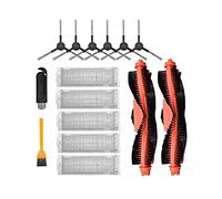 INPETS Brosse latérale du rouleau de remplacement Hépativement Pièces filtrantes Ajustez-vous for Xiaomi Fit for la vadrouille vide for le robot aspirateur Styj02ym Accessoires sous vide