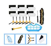 INPETS Filtres de pinceau principal Brosses latérales Pièces de rechange de filtre primaire Appliquer Fit for EcoVacs Deebot N79 N79S N79SE N79W N79T N79W + DEEBOT 500