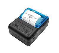 INPETS Mini imprimante thermique multifonction Bluetooth pour la maison, le bureau, plusieurs systèmes