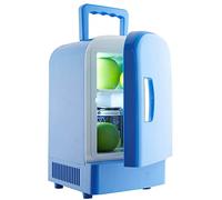 INPETS Mini Réfrigérateur, 4L/6 Can AC/Portable Thermoélectrique Chauffage et Refroidissement Réfrigérateur for Soins de la Peau, Boissons, Nourriture, Cosmétiques, Maison, Bureau et Voiture