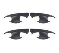 INPETS Poignée De Porte Latérale Protection Porte Poignée D'insertion Porte Couvercle Bol Pièces D'auto Accessoires Voiture Noir Mat Pour Toyota Pour Hilux Pour REVO 2015-2020 Poignée Porte Voiture