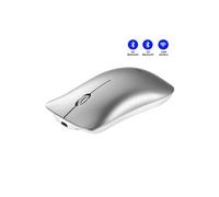 Inphic Souris Bluetooth sans Fil Rechargeable 3 Modes Silencieux (BT 5.0/3.0+ 2.4G sans Fil), 1600 DPI Souris de Voyage Portable pour MacBook,