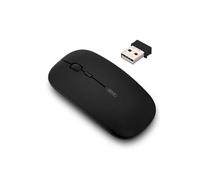 Souris Non renseigné INPHIC Souris sans Fil Rechargeable, Mini Souris Optique sans Silence Click, Ultra Mince 1600 DPI pour Ordinateur Portable, PC, Ordinateur Portable,