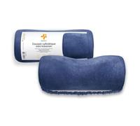 Inphysio Coussin Mini Traversin Head Ergonomique en Mousse à Mémoire de Forme - Optimal pour Le Cou, Les Lombaires et Les Genoux - Coussin de Voiture Conducteur Ultra Confortable - 27 x 12 cm