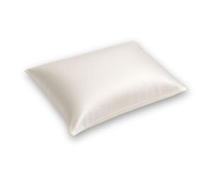 Inphysio - Parure de Lit - Taie Oreiller - Housse de Coussin, 60 x 40 cm, Anti-Âge “Soie de Peau” en Soie de Mûrier 6A 22 Mommes - Traitement SILVADUR 930 Flex aux Ions d’Argent