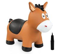 INPODAK Jouet sauteur gonflable avec pompe, cadeau rebondissant, pour tout-petits, garçons, filles