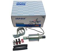 INPOST Pompe à carburant universelle, Pompe amorcage gasoil, avec kit d'installation 12 V 3/8 ligne 5-9 PSI E8090