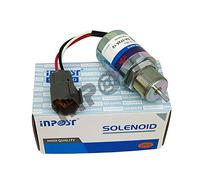 INPOST Solénoïde d'arrêt de carburant SA-3725-12 12V pour Mitsubishi L2E L3E S3L S4L moteur Volvo EC15 Toro 223D Mahindra Max 28 tracteur 30A87-20404 30A87-10044 30A87-2040