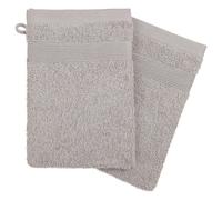 INPROB Lot de 2 gants en coton 15 x 21 cm 450 g/m² taupe