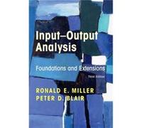 InputOutput Analysis by Peter D. Blair Peter D. Blair (Auteur)