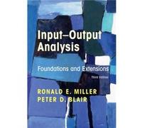 InputOutput Analysis by Peter D. Blair Peter D. Blair (Auteur)