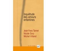 Inquiétude des amours enfantines - Michel Villand - Puf - broché - Etude