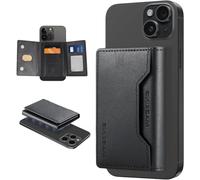 INQUIRLLY Portefeuille Magnétique 8 Cartes, Porte Cartes Magnétique Porte Cartes pour MagSafe avec Protection RFID Compatible avec Les Modèles iPhone 16/15/14/13/12