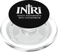 INRI Croix Latine Jésus Christ Roi des Juifs PopSockets PopGrip pour MagSafe