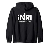 INRI Jésus Christ Roi des Juifs Croix Latine Sweat à Capuche