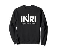 INRI Jésus Christ Roi des Juifs Croix Latine Sweatshirt