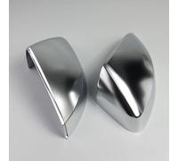 INRNT Housse de Rétroviseur D'aile Latérale pour Audi TT TTS MK3 8S R8 2015-2020, Anti-Rayures Capuchon de Rétroviseur Remplacement Couvercle,A/Silver