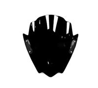 INRNT Pare-Brise de Moto Déflecteurs de Vent pour Ducati Monster 696 697 797 821 Monster 1200 S, Coupe-Vent Protecteur Spoiler d'Extension de Pare-Brise,A/Black