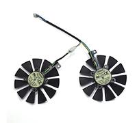 inRobert 2PCS Ventilateur Carte Graphique pour ASUS Dual Series GTX 1070 1060