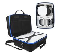 inRobert Sac de Transport pour PS5 Compatible avec PS5 Disk/Digital Edition Hard Shell (Bleu)