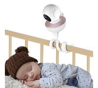 inRobert Universal Baby Monitor Holder Wall Mount Baby Video Monitor Shelf Flexible Camera Stand No Drilling for Nursery Universal Holder Compatible with Most Baby Monitors & Phone (White)