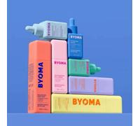 INS HOT BYOMA Kit de réparation de la barrière cutanée - Huile, sérum, gel et crème hydratants et réparateurs, effet éclat instantané, anti-rides, soin quotidien pour femmes Glow Serum