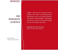 Ins Paradies zurück: 3 Lieder nach Heinrich von Kleist [Import anglais]