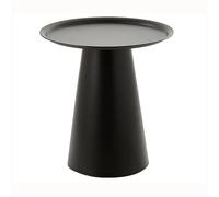 Ins Style Table d'appoint ronde en fer, table de chevet/table basse polyvalente pour salon et balcon, table d'appoint décontractée, 45 x 50 cm, décoration d'intérieur moderne et design élégant