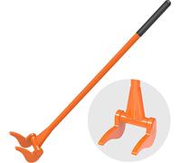 Insaga Coupe-palette entièrement soudé de 127 cm avec poignée en acier robuste pour retirer les planches de terrasse industrielles, barre de levier antidérapante pour un retrait efficace et sans