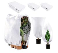 INSANYJ Voile Hivernage Plante Exterieur, 3 Pièce 70g/m² Bache de Protection Exterieur, Indéchirable, Réutilisable Housse de Protection pour Plantes Voile d’Hivernage Housse d'hivernage Plante