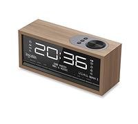 Inscabin C1 Dab/Dab+FM Radio Radio Sveglia Digitale Con Grande Schermo/Altoparlante Portatile Senza Fili Con Bluetooth, Suono Stereo, Camera da Letto Cucina Ufficio (Black)