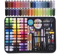 Sewing Kit, 200 Premium Sewing Supplies, 41 XL Thread Spools, Suitable for Traveller, Adults, Kids, Beginner, Emergency, DIY and Home by Inscraft