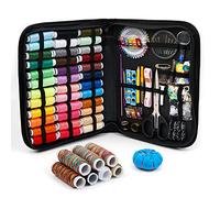 Inscraft Kit de couture 226 Premium Sewing Supplies, 43 bobines de fil XL, convient pour voyageurs, adultes, enfants, débutants, urgences, bricolage et maison
