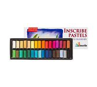 Inscribe- Soft Assortiment Pastels Doux Demi-Taille, IMPS32, Coloris Assortis, 32 Unité (Lot de 1)