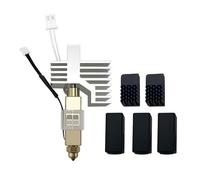 Inscrip Accessoires d'imprimante 3D, 0,4 mm, en céramique, hotend, pour tête d'impression Centauri carbone, extrudeuse, dissipateur thermique Hot End avec 3 couvercles en silicone et 2 brosses de buse