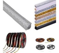 Inscrip Bandes de quart flexibles de 5 m - Moulures de plafond autocollantes - Socle décoratif - Moulures décoratives, bandes d'étanchéité imperméables pour bords de mur, bords de placard, bande de