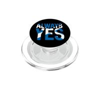 Inscription « Always Yes », Drapeau de l'indépendance écossaise PopSockets PopGrip pour MagSafe