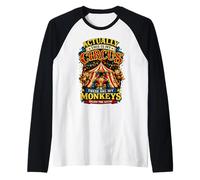 Inscription Amusante « Actually This is My Circus These are My Monkeys » Manche Raglan