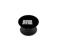 Inscription Amusante : « Annoying My Sister One Day Time » PopSockets PopGrip Adhésif