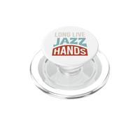 Inscription Amusante de Jazz : vive Les Mains du Jazz PopSockets PopGrip pour MagSafe