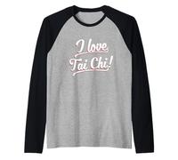 Inscription Amusante de Tai Chi/Débutants de Tai Chi/Enseignants de Tai Chi Manche Raglan