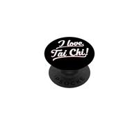 Inscription Amusante de Tai Chi/Débutants de Tai Chi/Enseignants de Tai Chi PopSockets PopGrip Adhésif