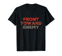Inscription Amusante du Devant vers l'ennemi pour Les Militaires drôles T-Shirt