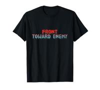 Inscription Amusante du Devant vers l'ennemi pour Les Militaires drôles T-Shirt