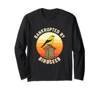 Inscription Amusante en faillite par Birdseed Sarcastic Manche Longue